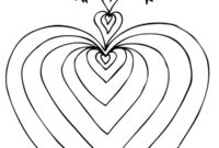 Ausmalbild valentinstag herz