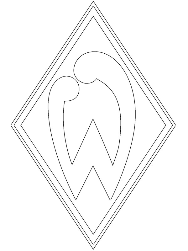 Ausmalbild werder bremen